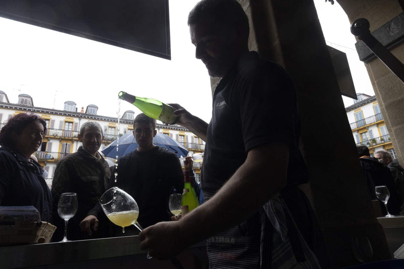 Un Sagardo Eguna pasado por agua