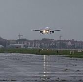Consecuencias de la Dana: El mal tiempo obliga a desviar el vuelo de Menorca a Loiu