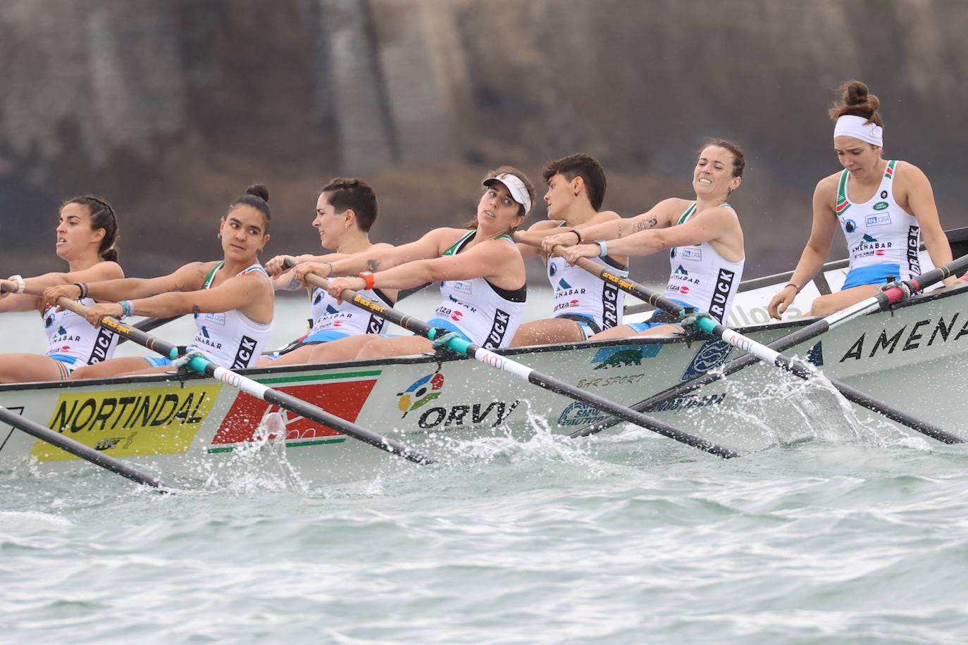 La primera jornada femenina, en imágenes