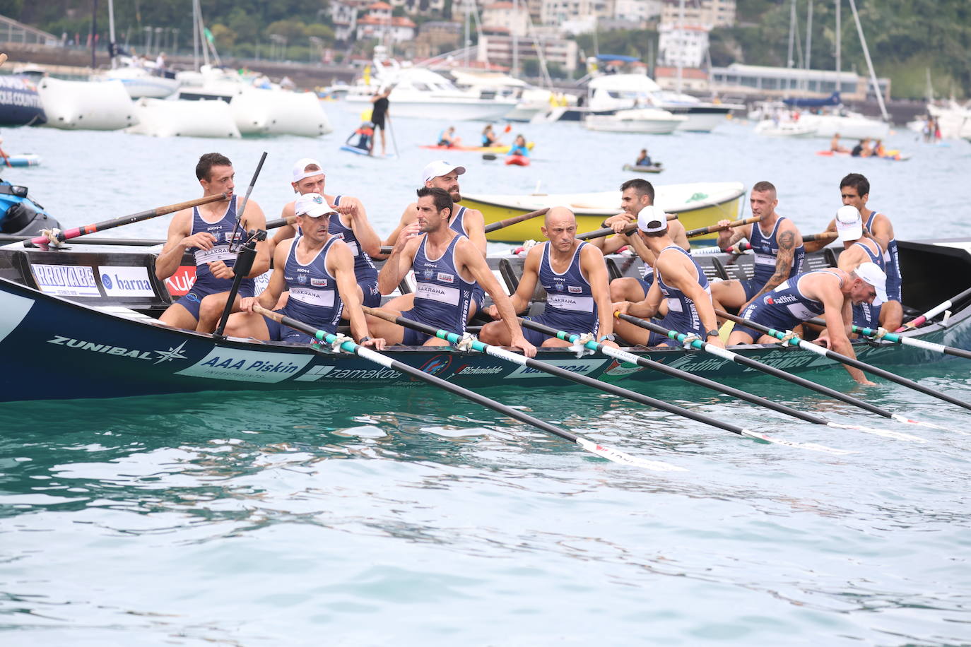 Las mejores imágenes de la regata masculina