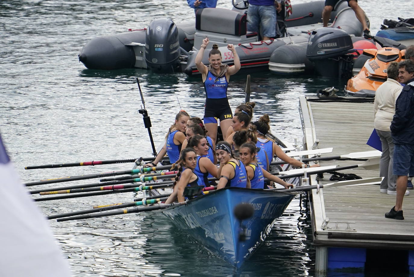 La primera jornada femenina, en imágenes