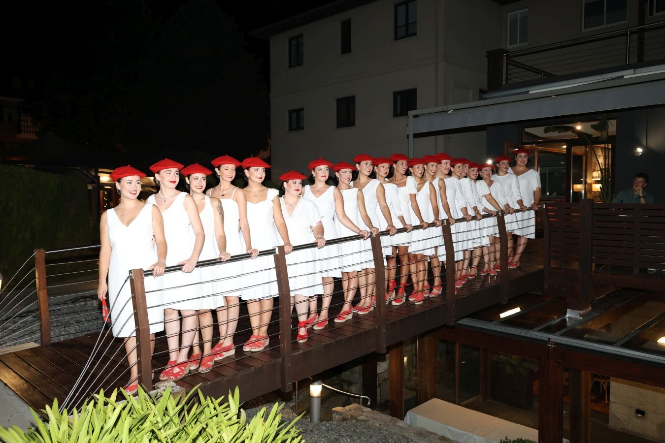 La presentación de las cantineras, en imágenes