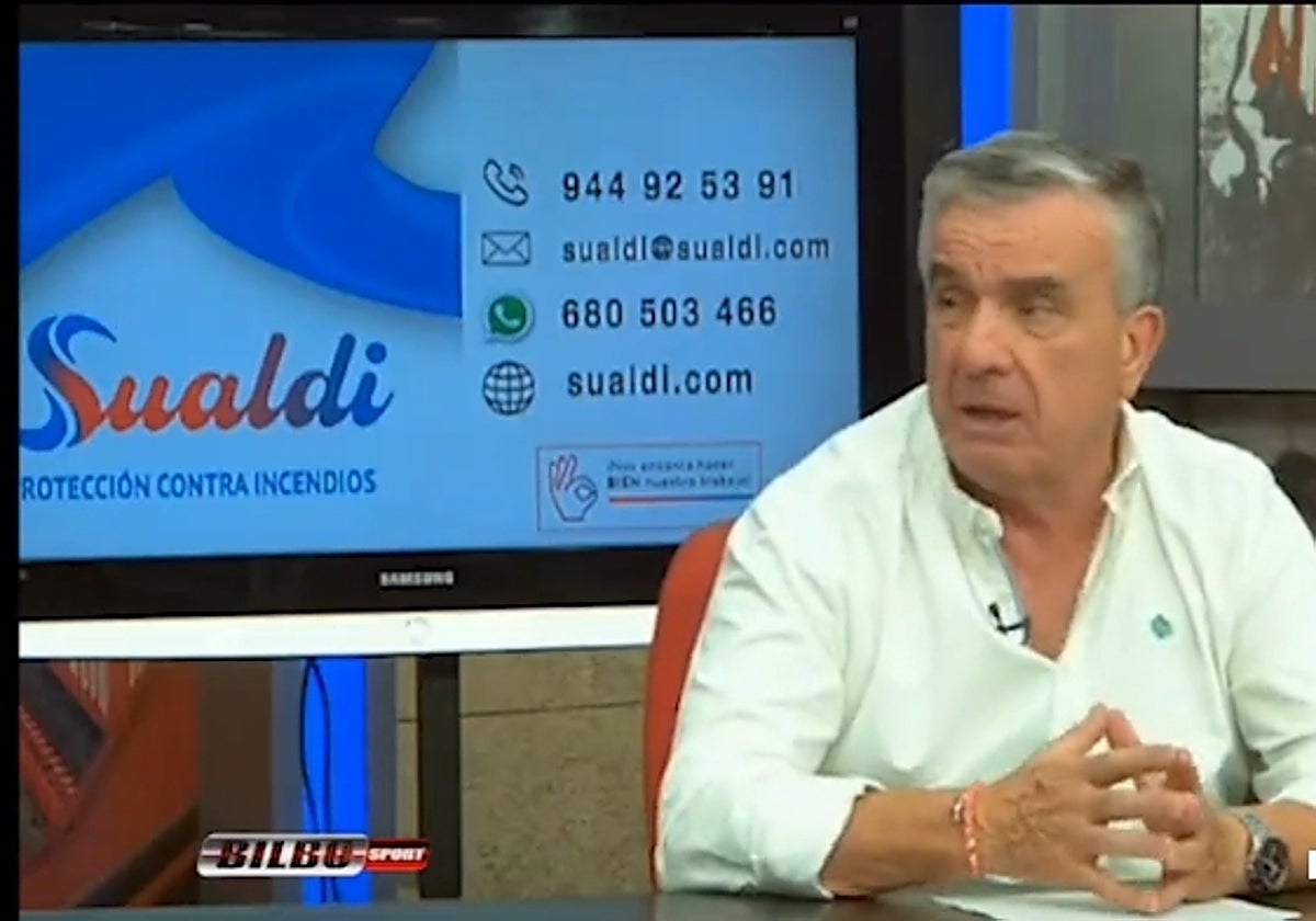 El excapitán del Athletic, Ruiz Bazán