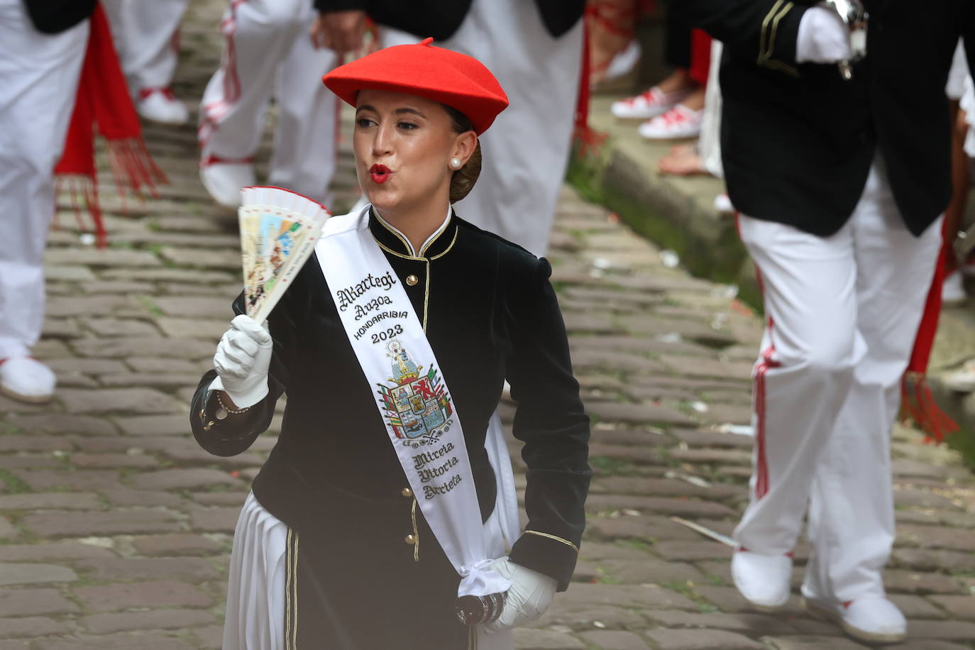 El Alarde de Hondarribia recorre las calles