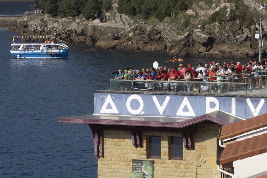 Las aficiones toman Donostia en el gran día del remo