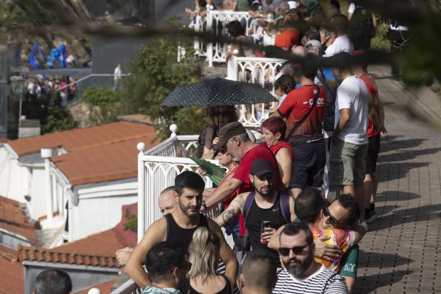 Las aficiones toman Donostia en el gran día del remo