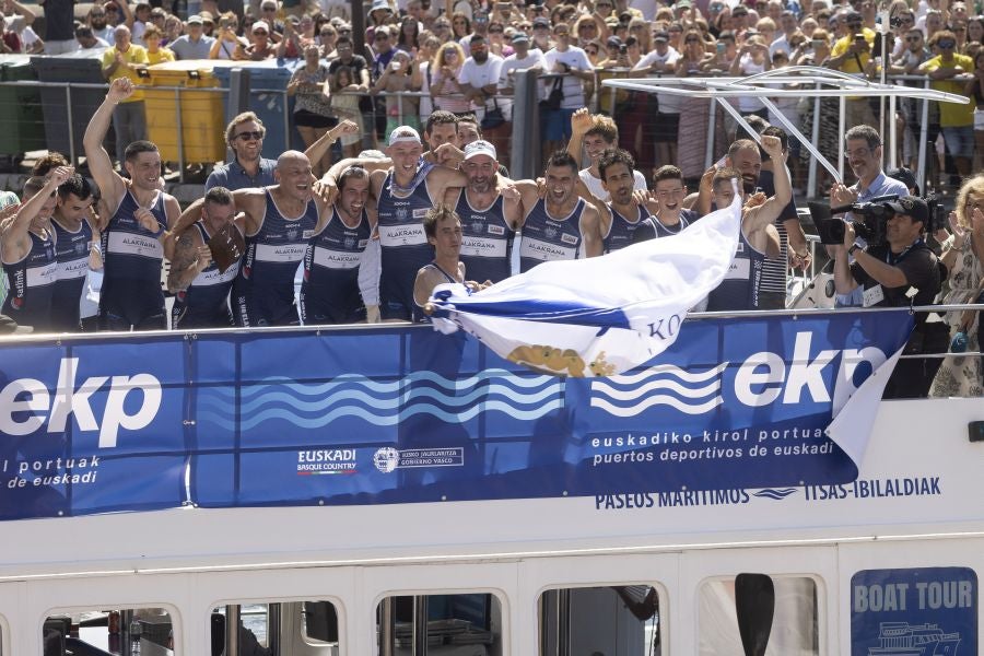 Urdaibai se lleva su séptima Bandera de La Concha