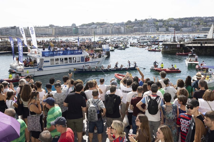 Urdaibai se lleva su séptima Bandera de La Concha
