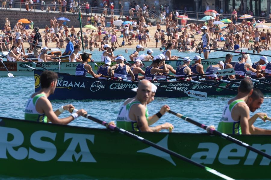 Urdaibai se lleva su séptima Bandera de La Concha