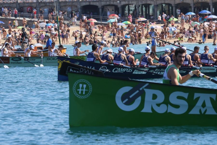 Urdaibai se lleva su séptima Bandera de La Concha