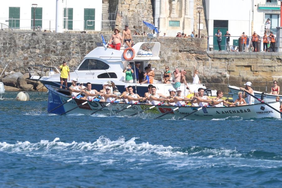Urdaibai se lleva su séptima Bandera de La Concha