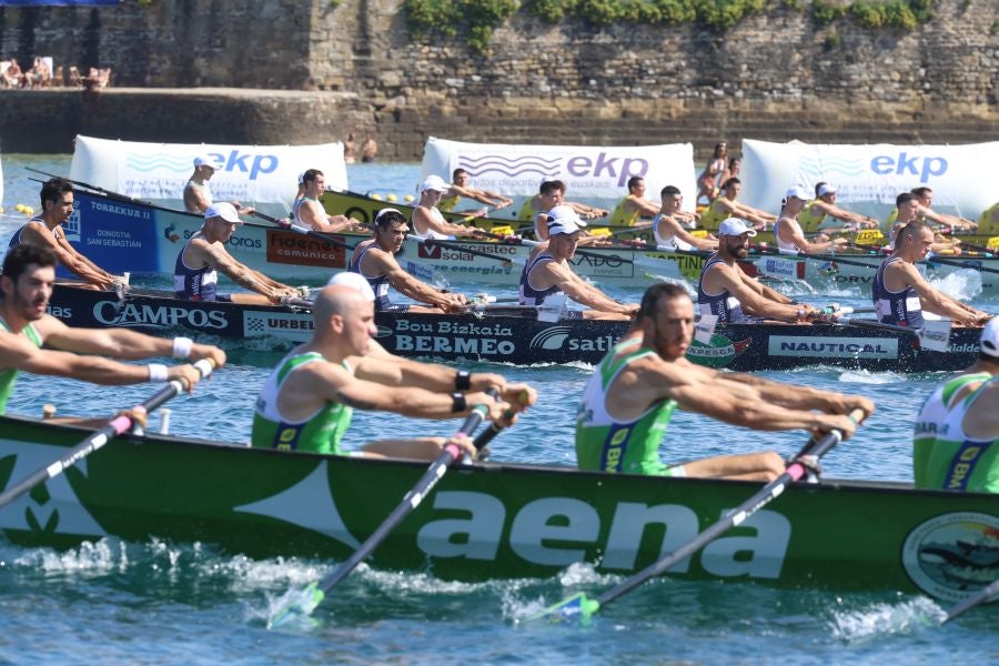 Urdaibai se lleva su séptima Bandera de La Concha