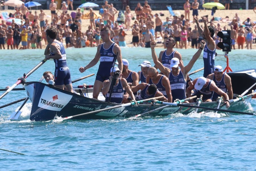 Urdaibai se lleva su séptima Bandera de La Concha