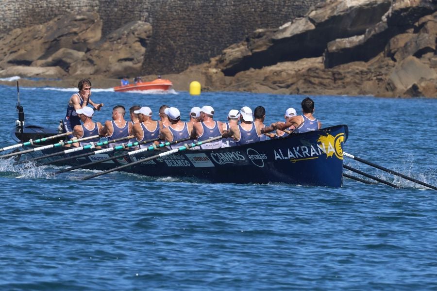 Urdaibai se lleva su séptima Bandera de La Concha