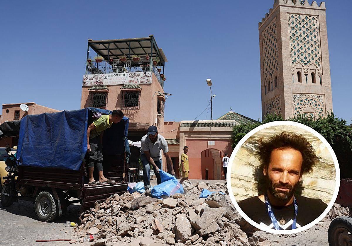 Asier Hilario: «La plaza se convirtió en una gran nube de polvo con gente gritando»