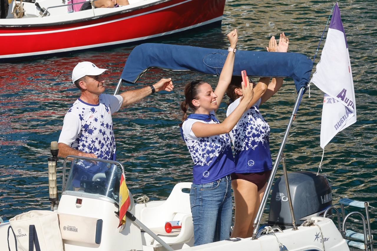 Las aficiones toman Donostia en el gran día del remo