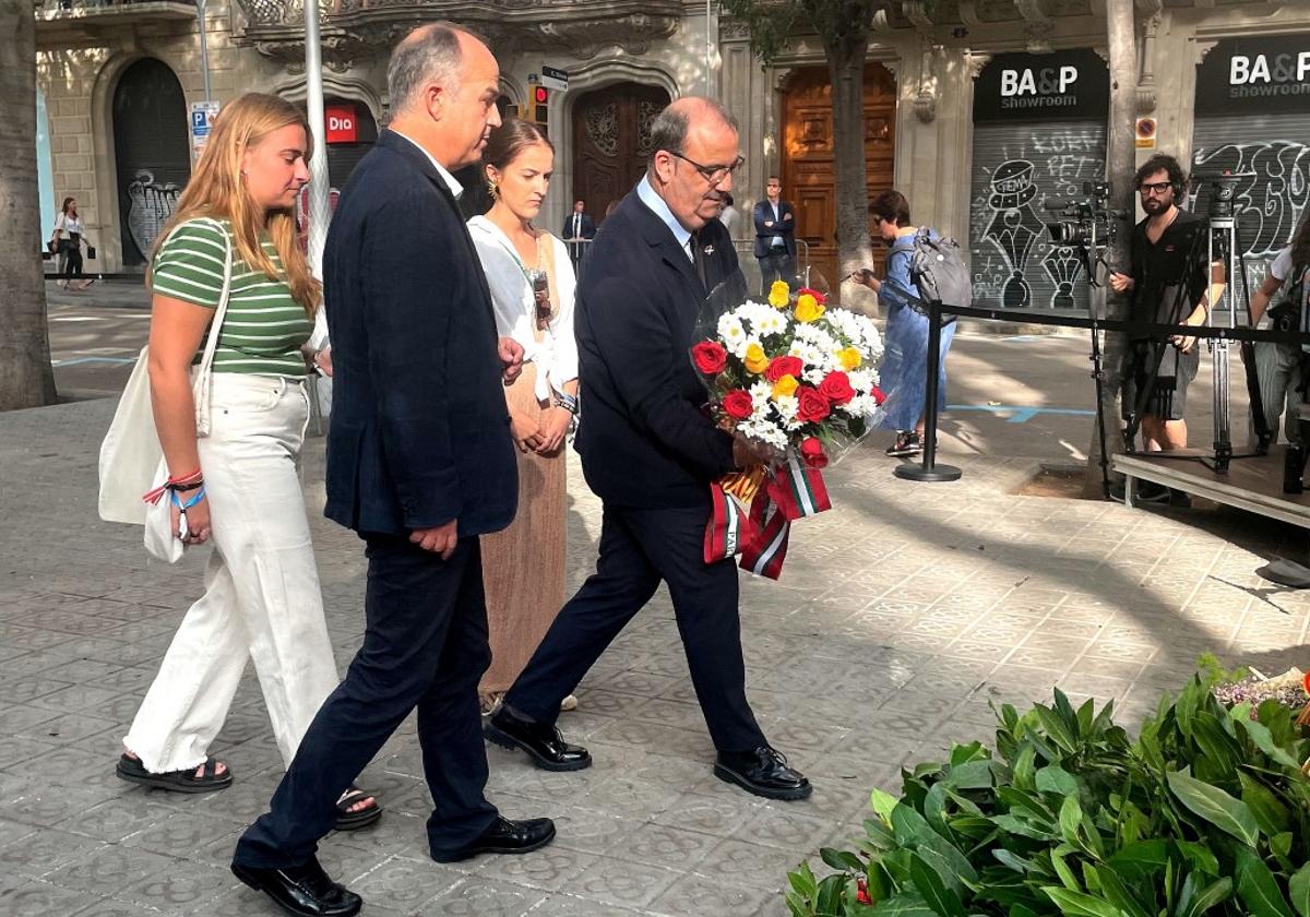 Ofrenda floral del PNV en la diada