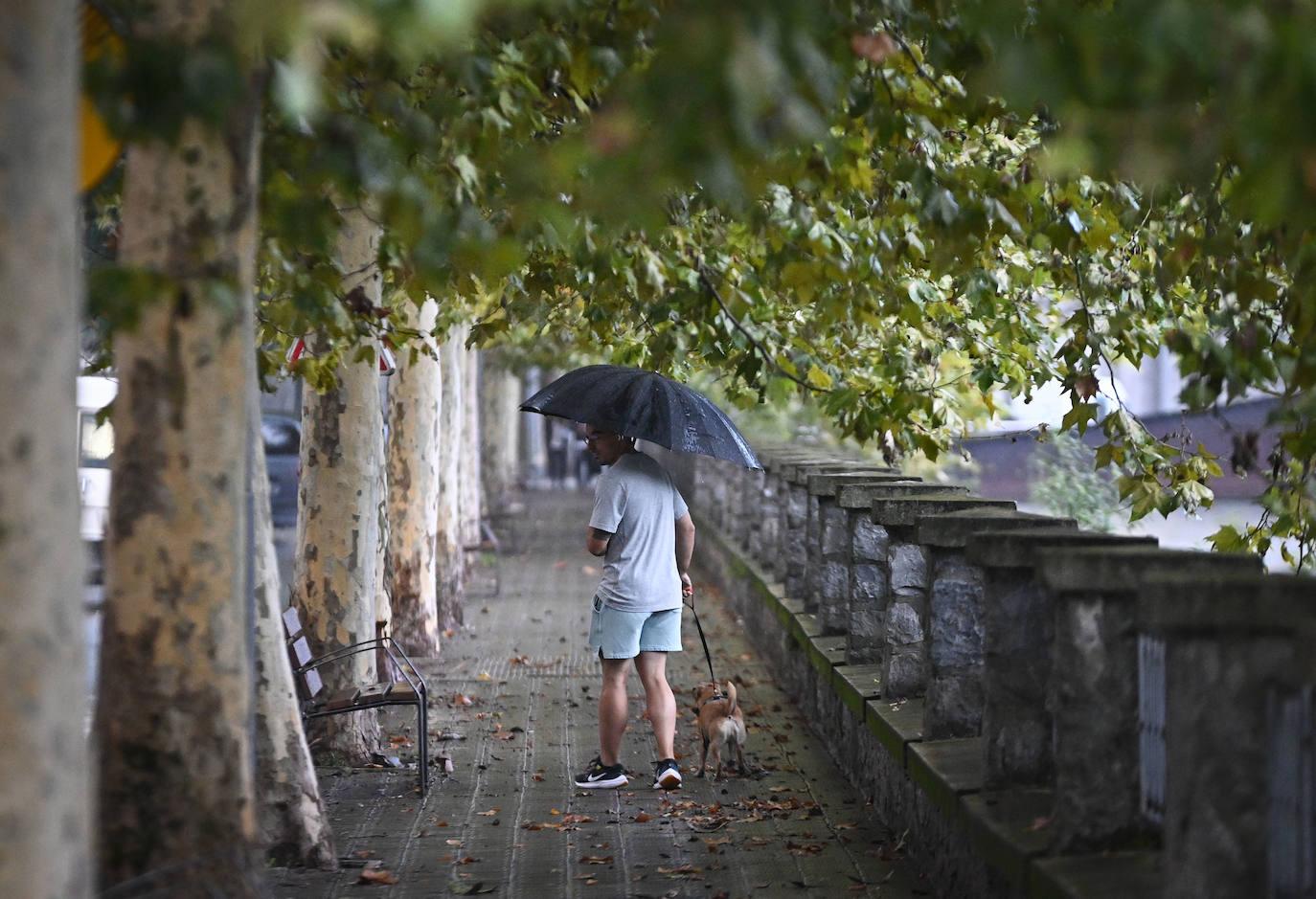 Las tormentas barren Gipuzkoa