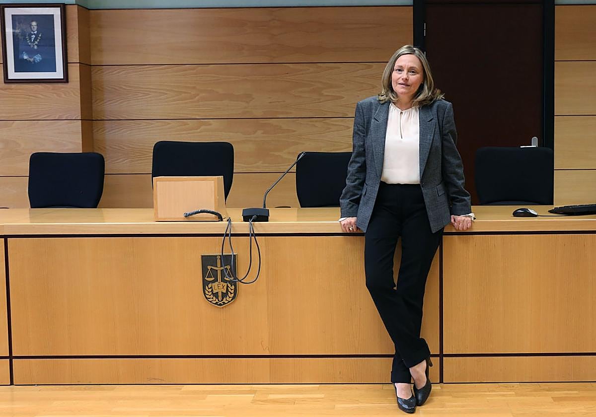 Esther Erice, magistrada del Tribunal Superior de Justicia de Navarra.