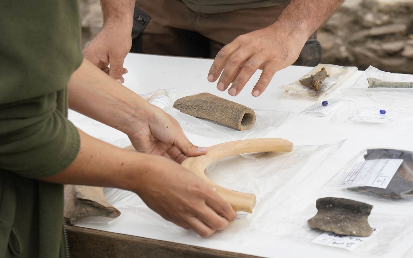 Siguen los hallazgos en Irulegi