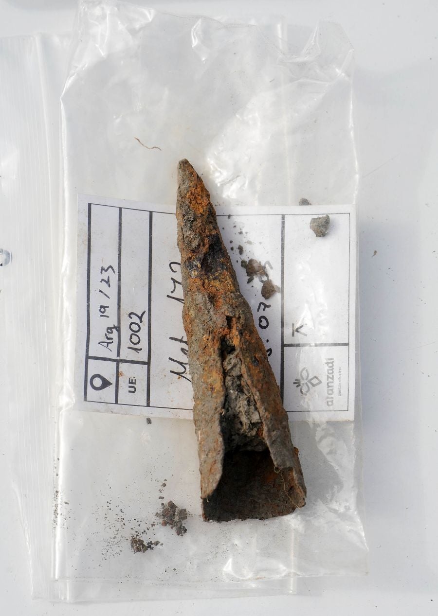 Siguen los hallazgos en Irulegi