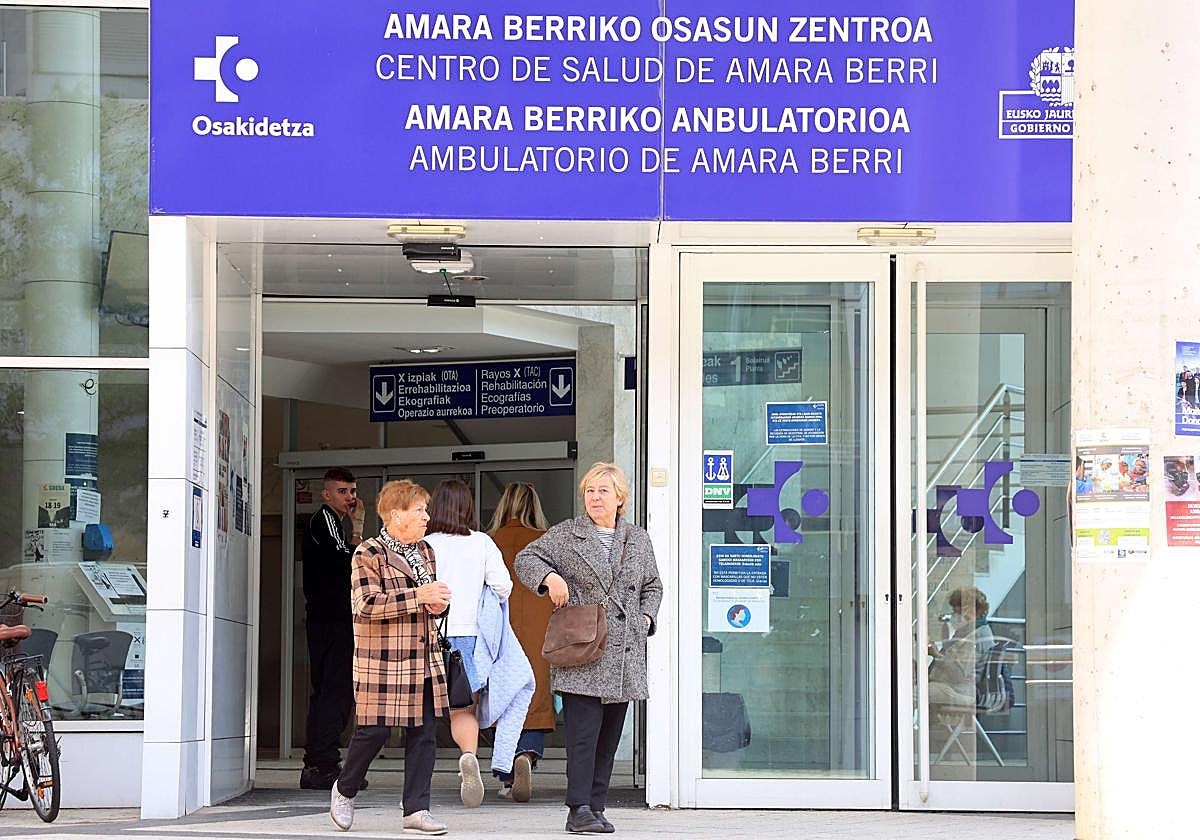 Ambulatorio de Amara en Donostia.