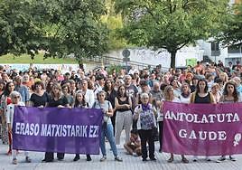 Astigarraga denuncia la agresión machista sufrida por una vecina