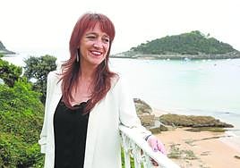 La politóloga Cristina Monge, en el Palacio Miramar, donde ha dirigido un curso de verano sobre la crisis de la democracia liberal.