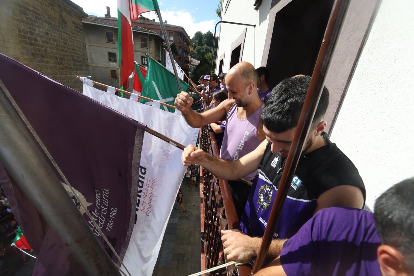 Recibimiento por todo lo alto en San Pedro