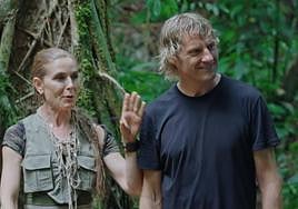 Raquel Sánchez Silva y Julian Iantzi, presentadores de El Conquistador.