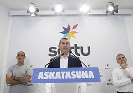 Arkaitz Rodriguez en rueda de prensa.