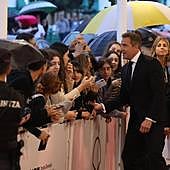 Alfombra roja de la gala inaugural del Zinemaldia