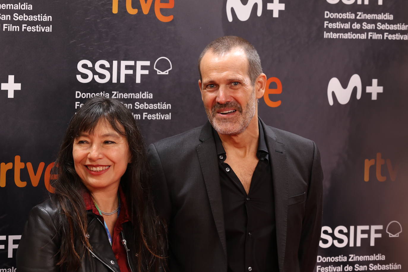 Alfombra roja de la gala inaugural del Zinemaldia