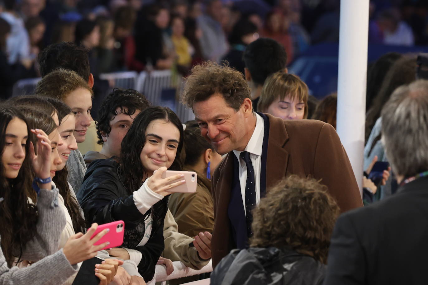 Alfombra roja de la gala inaugural del Zinemaldia