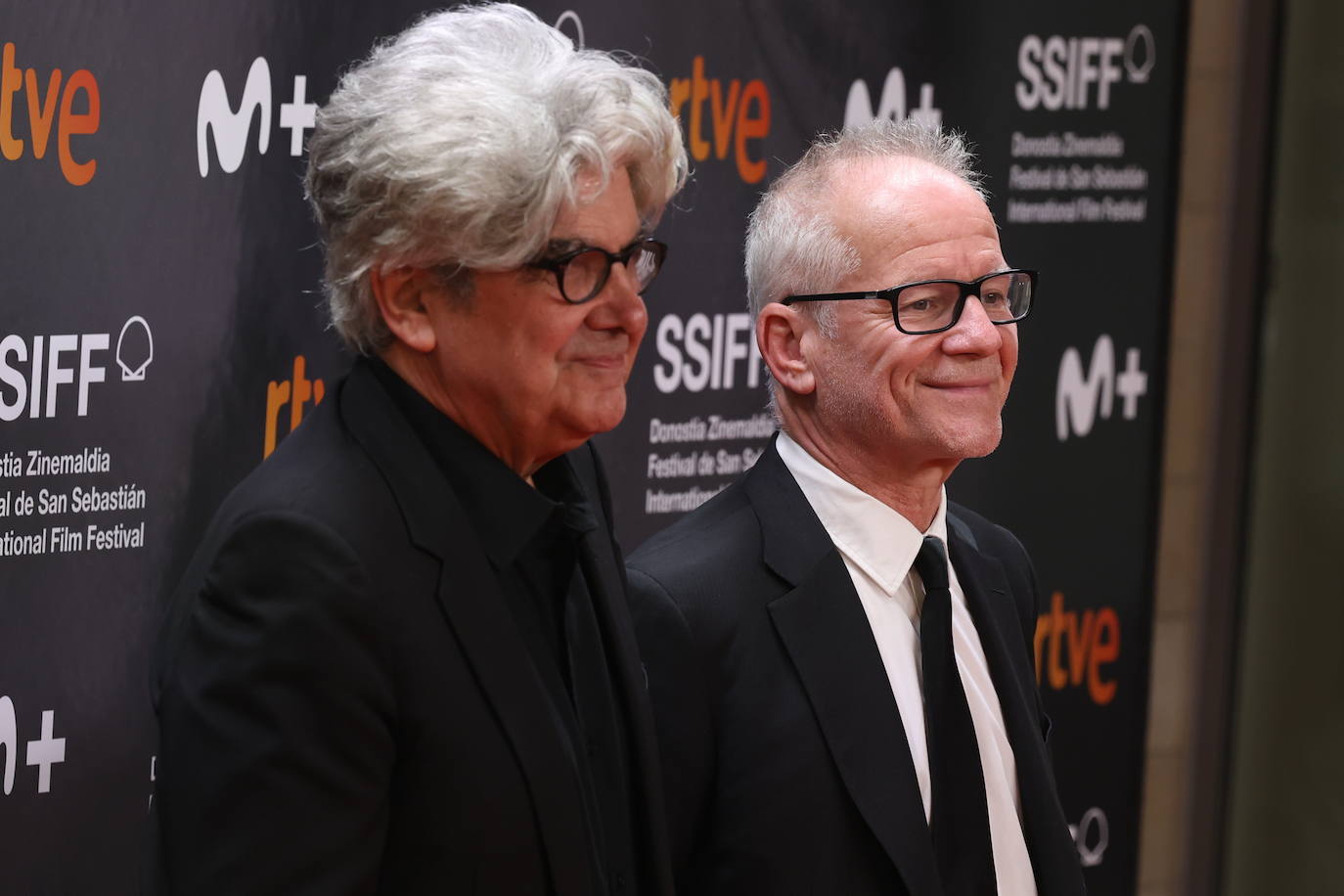 Alfombra roja de la gala inaugural del Zinemaldia