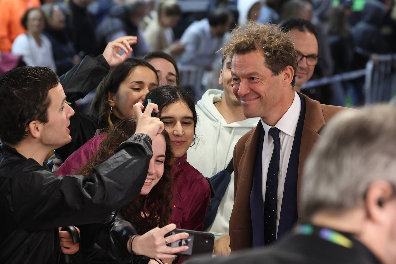 Alfombra roja de la gala inaugural del Zinemaldia