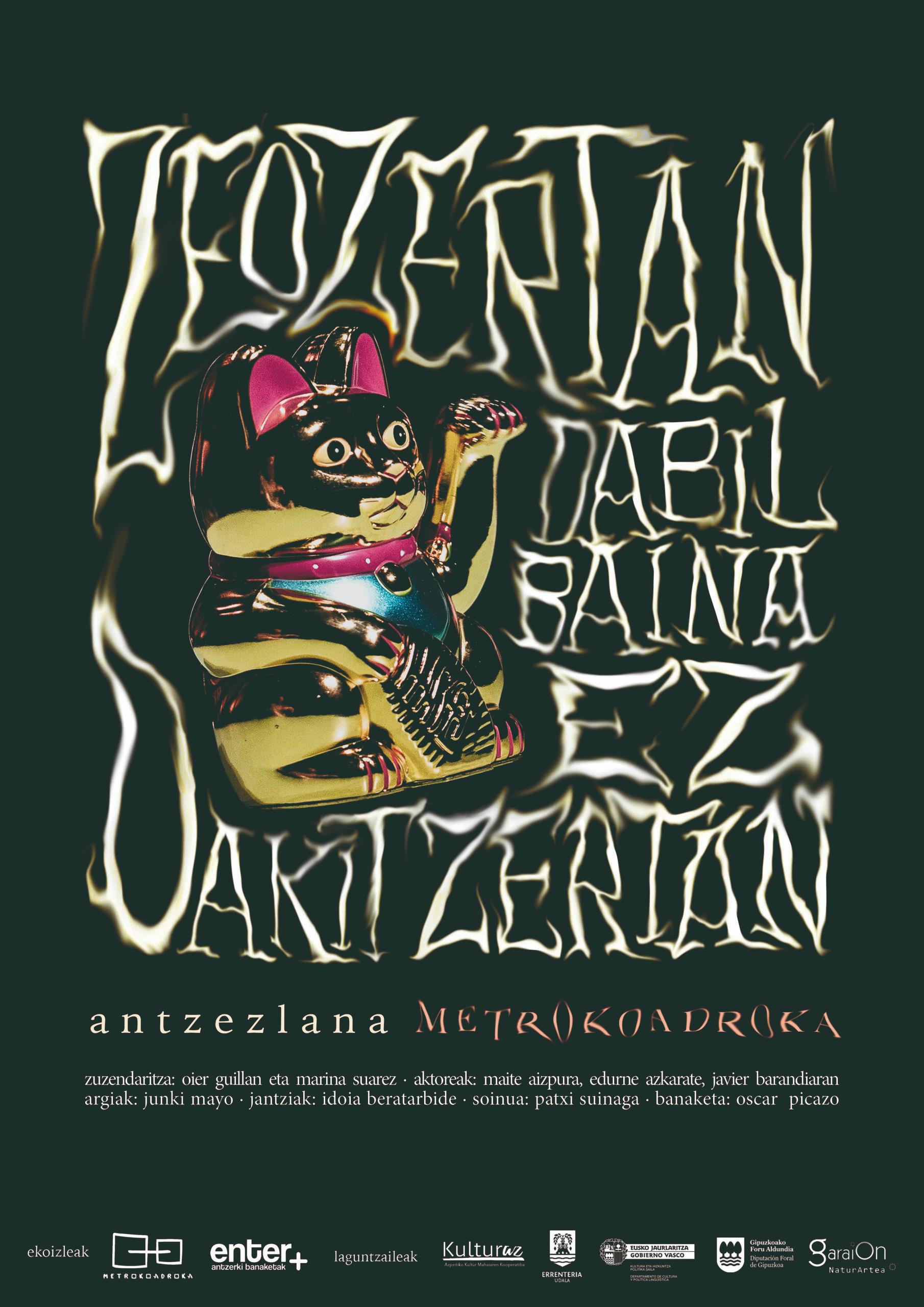 &#039;Zeozertan dabil baina ez dakit zertan&#039;