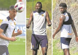 Carlos Fernández, Umar Sadiq y Mohamed-Ali Cho.