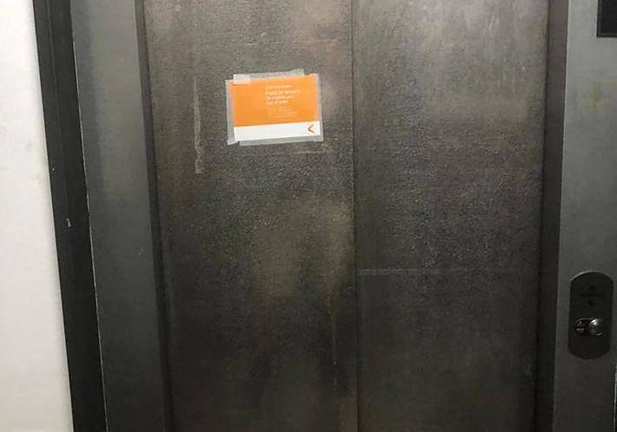 Parking de la planta -4 del parking del Boulevard fuera de servicio el viernes pasado.