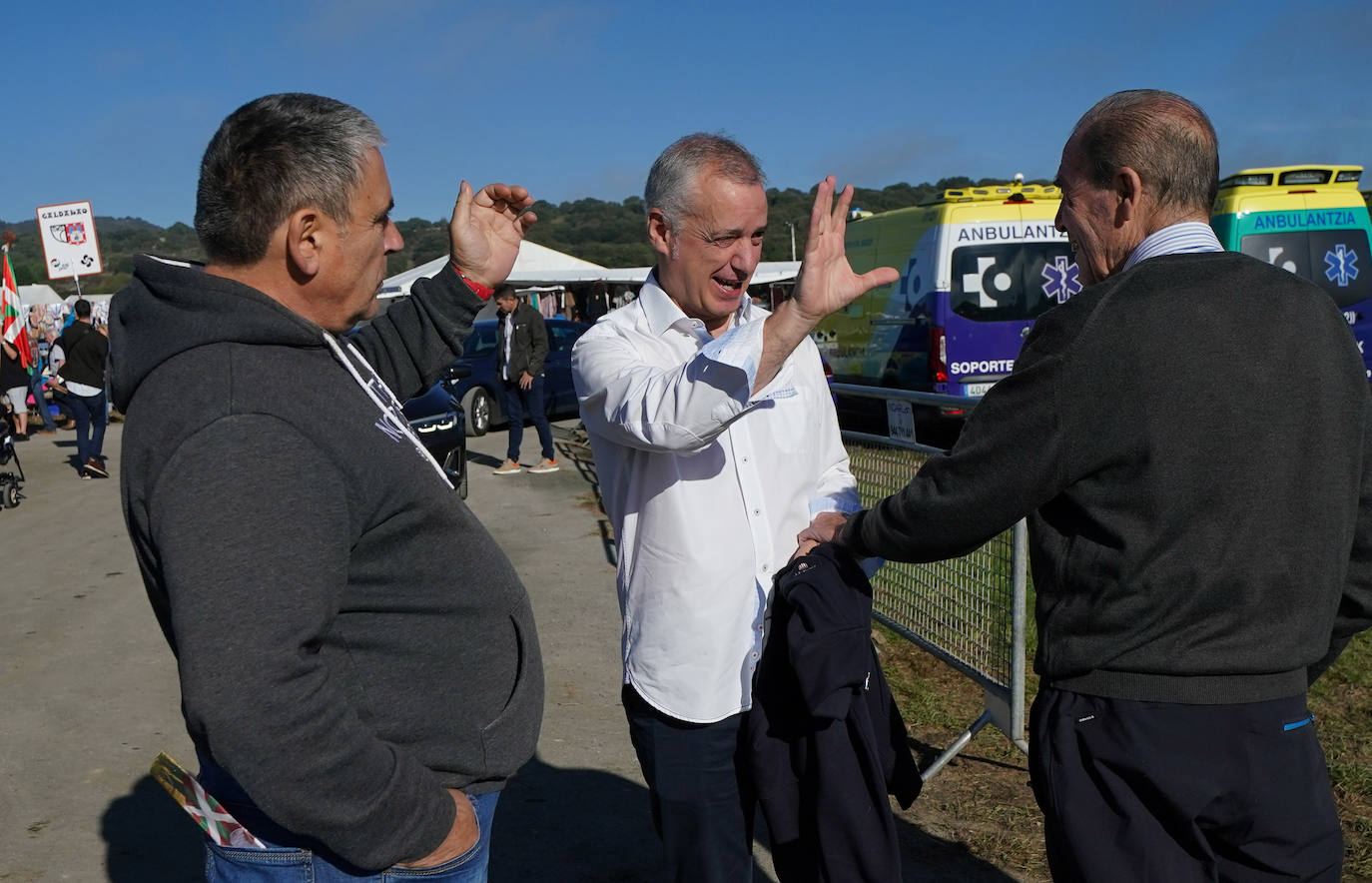 El Alderdi Eguna convoca a miles de personas en Foronda