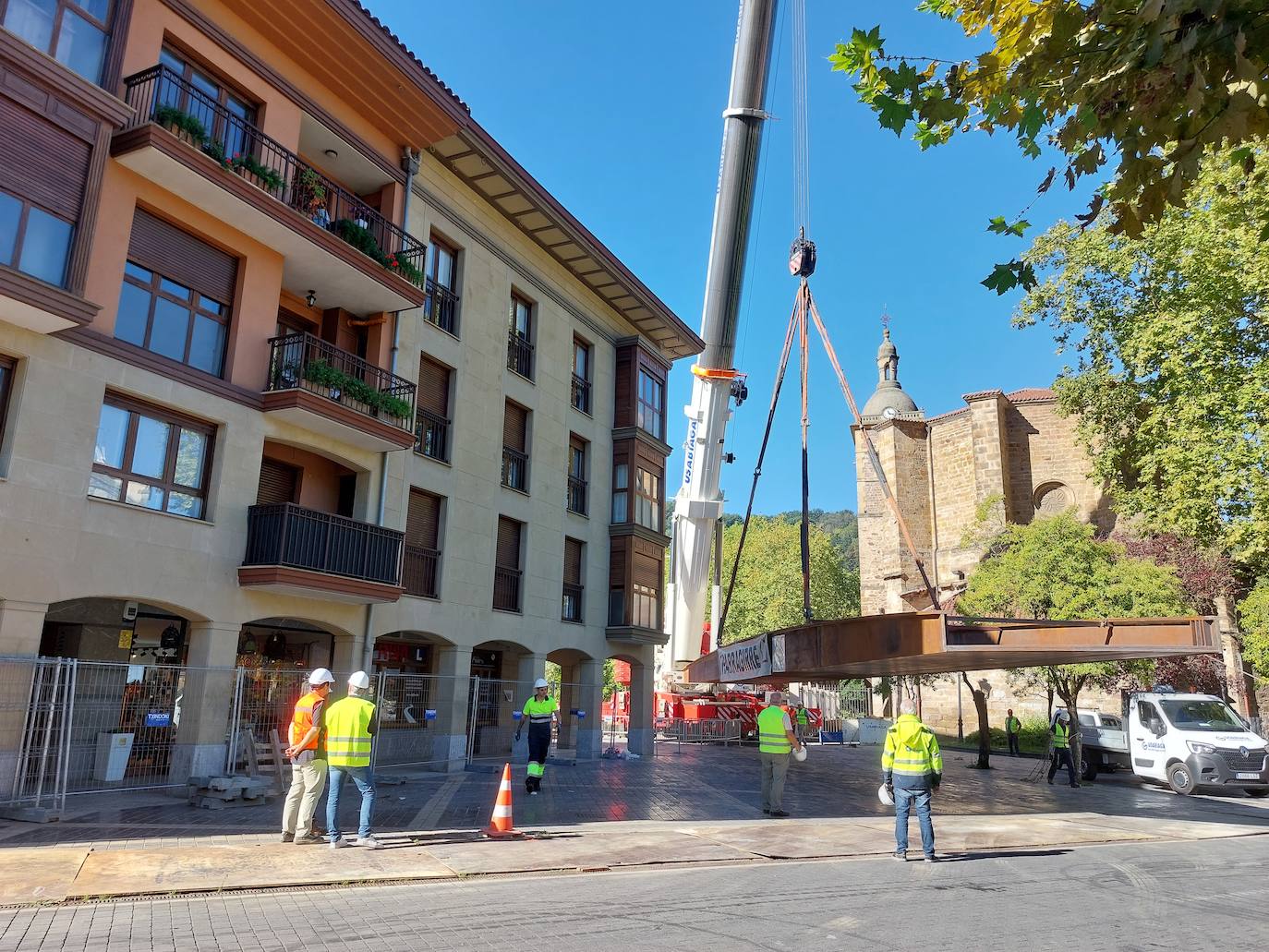 Un nuevo puente para Lazkao