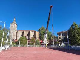 Las obras han comezado a primera hora de este lunes.