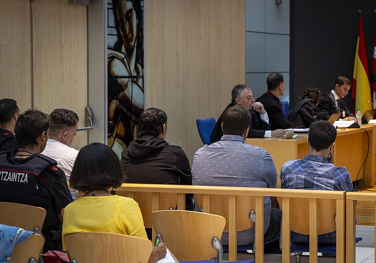 Juicio en la Audiencia Provincial de Gipuzkoa.