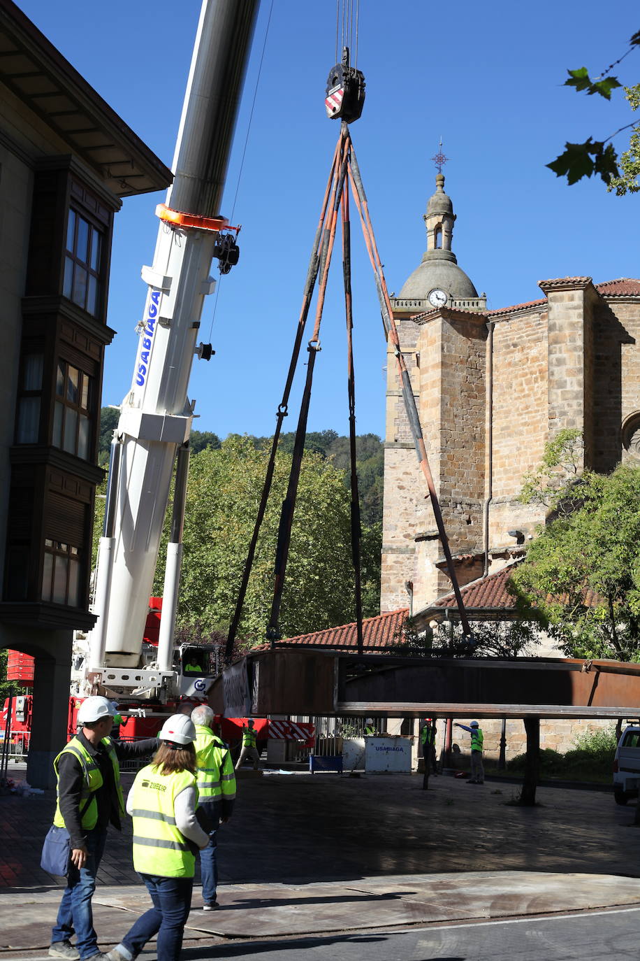 Un nuevo puente para Lazkao