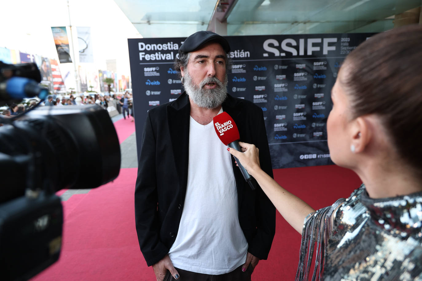 Las mejores imágenes de la alfombra roja de la gala del Cine Vasco