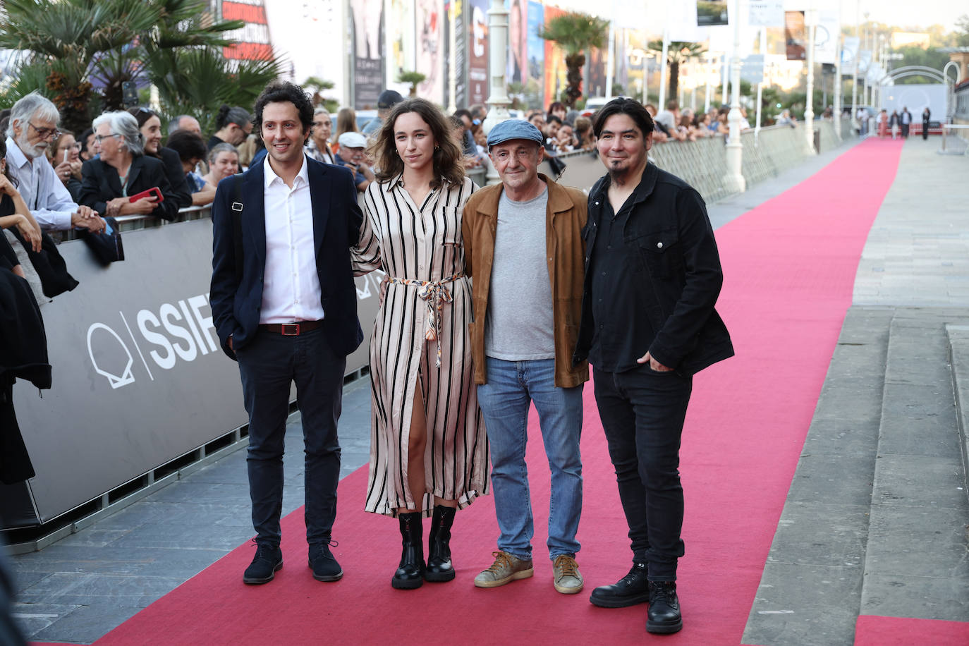 Las mejores imágenes de la alfombra roja de la gala del Cine Vasco