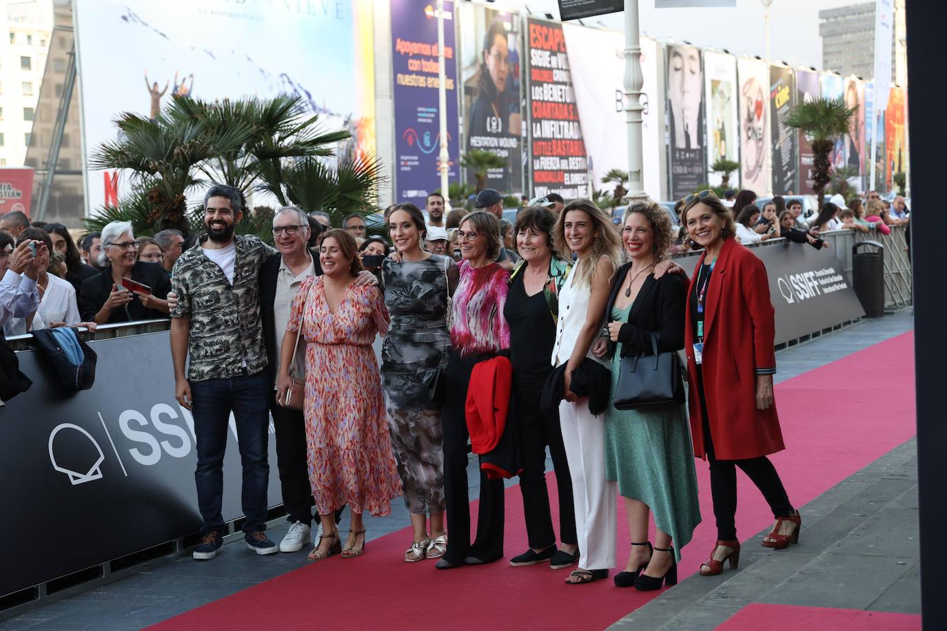 Las mejores imágenes de la alfombra roja de la gala del Cine Vasco