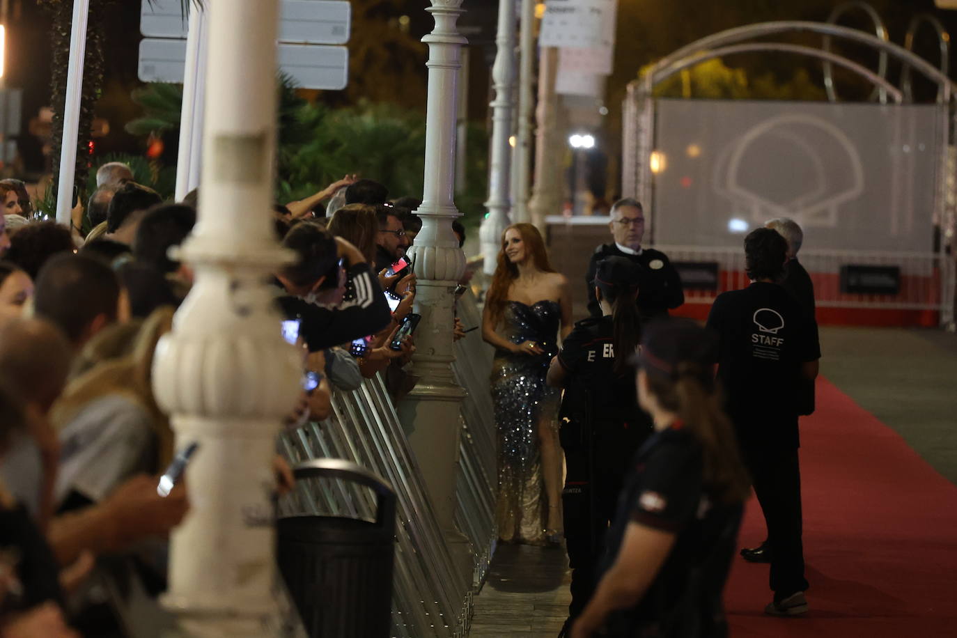 Alfombra roja de Jessica Chastain