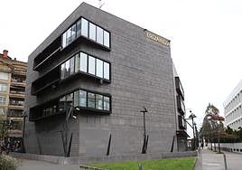 Exterior de la ertzain etxea en el barrio donostiarra del Antiiguo.