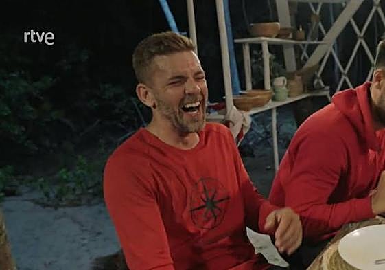 David Seco, en plena fiesta de los Yocahu en El Conquistador.